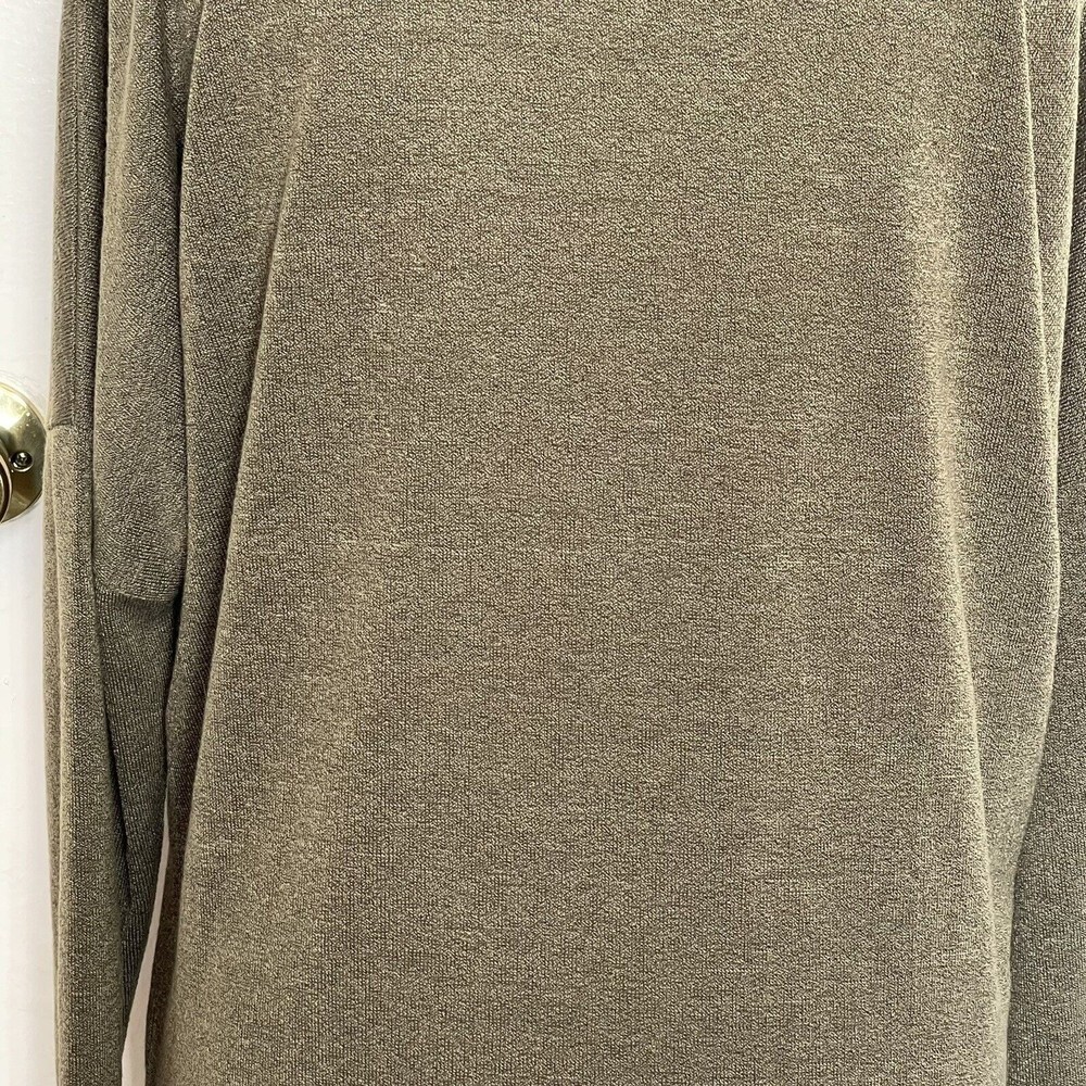Uget Womens Sweater High Low Dolman Tunic Round Neck Knit Sleeve Size Small - Picture 5 of 12